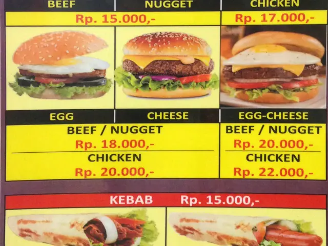 Gambar Makanan Queen Bee Burger Kebab 3