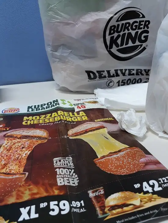 Gambar Makanan Burger King Indonesia 3