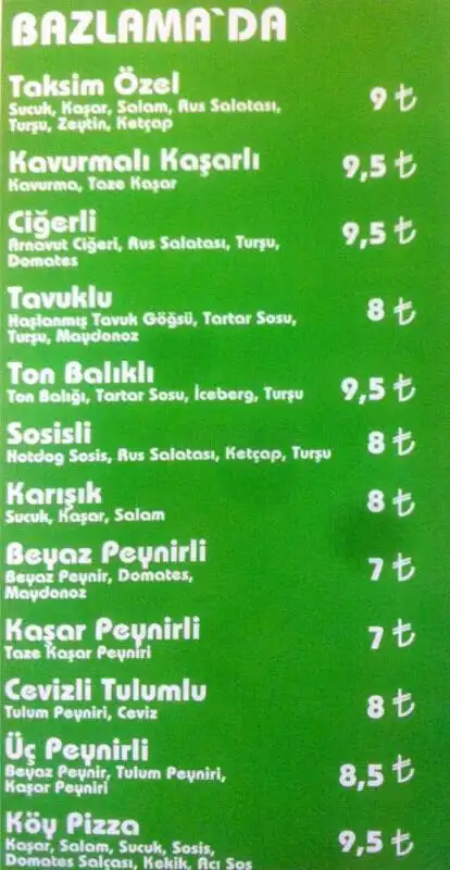 Taksim Cafe'nin yemek ve ambiyans fotoğrafları 1