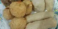 Pempek Tenda Biru, P Pisang