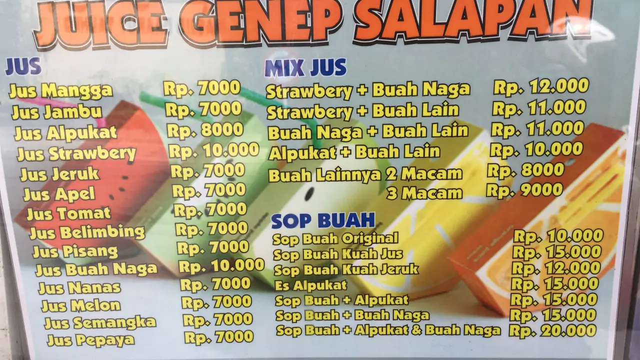 Genep Salapan Juice