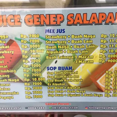 Genep Salapan Juice