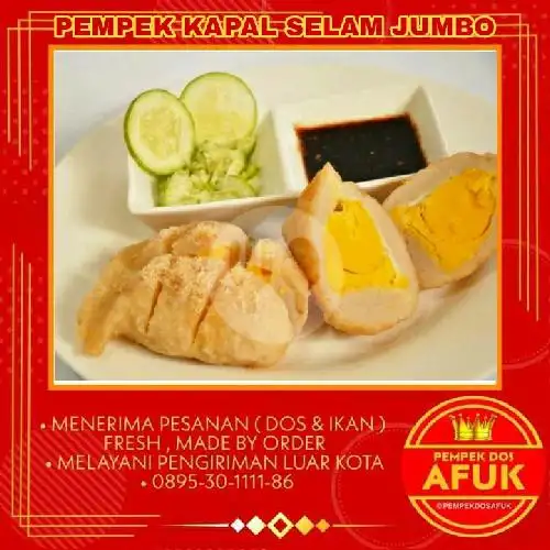 Gambar Makanan PEMPEK DOS AFUK 'Abihasan' ( IG @pempekdosafuk ), Sirnaraga 8