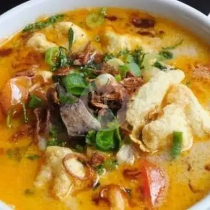 Gambar Makanan Soto bang jhon (soto daging, ranjau, aneka sosis & minuman omben), Sunter 2