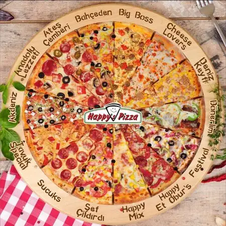 Happy's Pizza'nin yemek ve ambiyans fotoğrafları 30