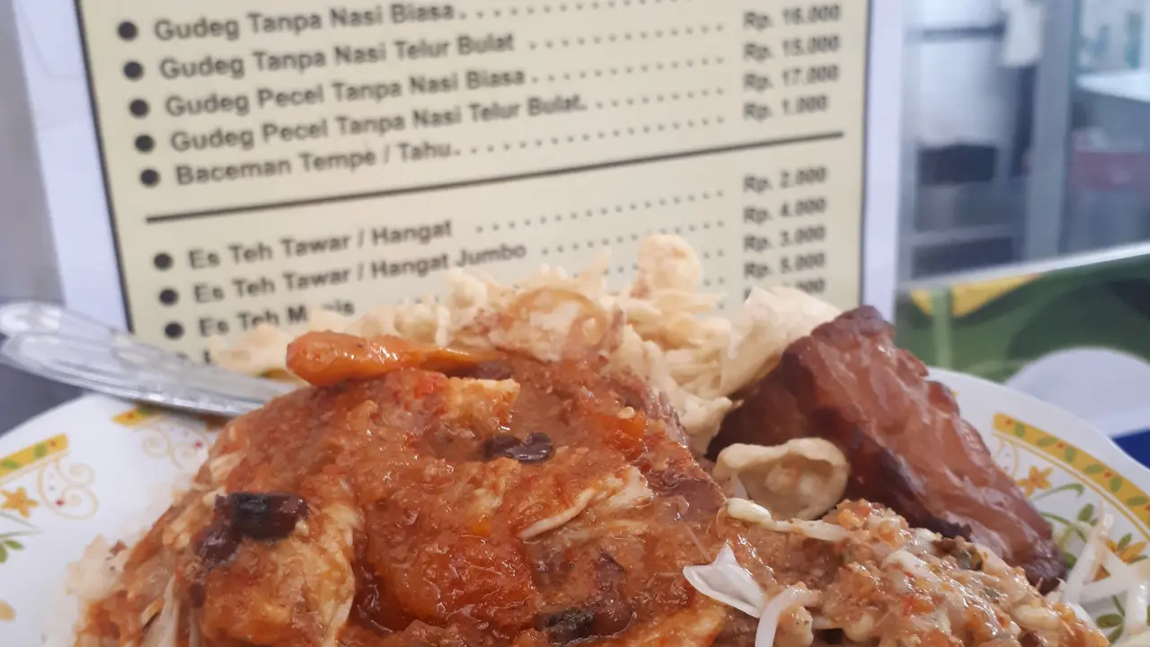 Gudeg Pecel Cedhak Ubaya