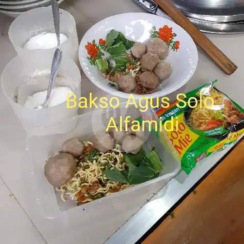 Gambar Makanan Bakso Agus Solo, Alfamidi Graha Raya 10