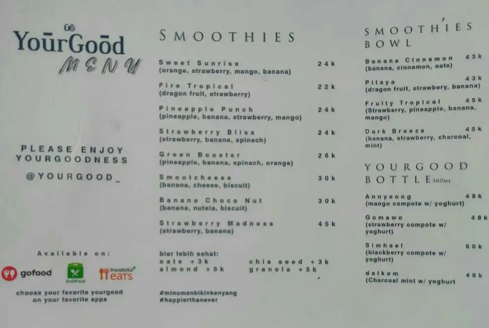 YourGood Smoothies Bar