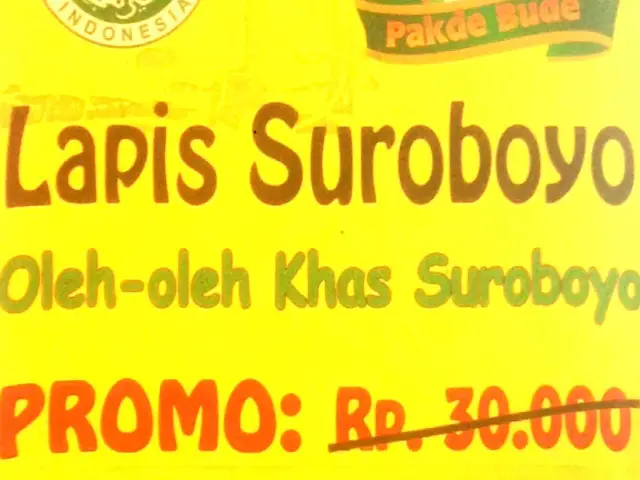 Gambar Makanan Lapis Suroboyo 1