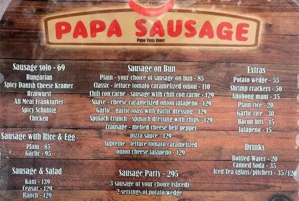 Papa Sausage Food Photo 1