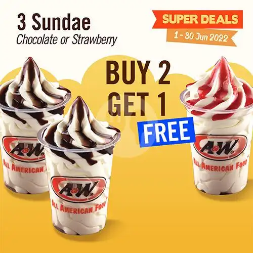 Gambar Makanan A&W Plaza Balikpapan Trade Mall 12