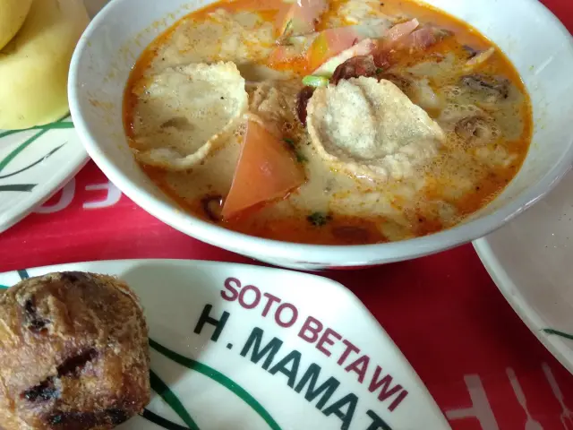 Gambar Makanan Soto Betawi H. Mamat 1