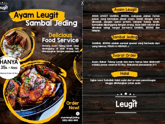 Gambar Makanan Ayam Leugit Sambal Jeding 3