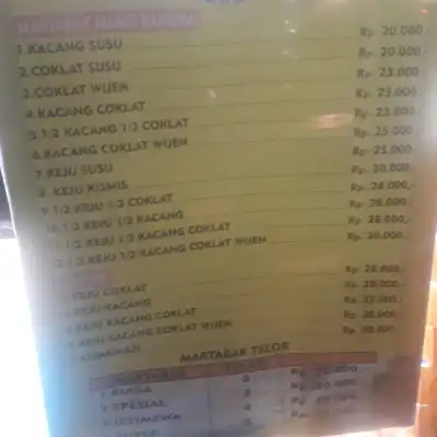 Martabak Sinar Bangka 99