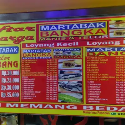 Martabak Bangka - Manis Dan Telor