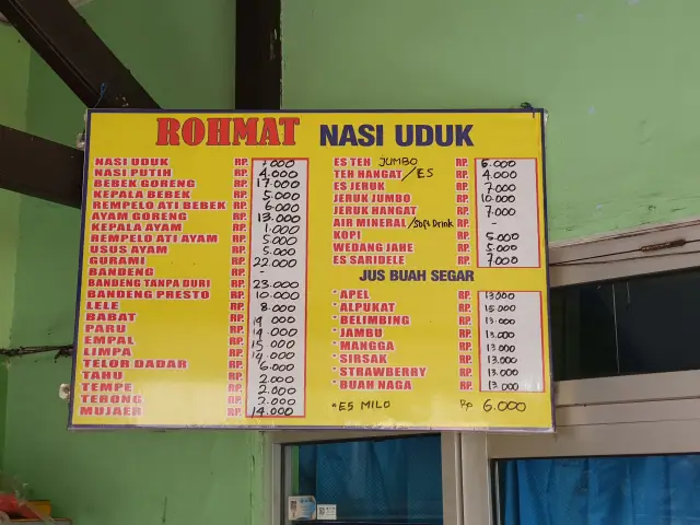 Gambar Makanan Rohmat Nasi Uduk 2