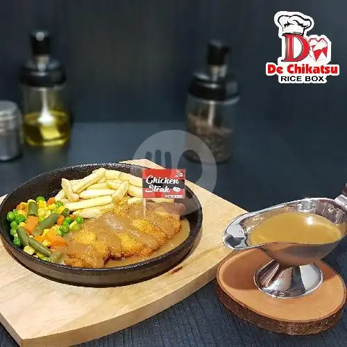 Gambar Makanan De Chikatsu (Rice Box Chicken Katsu), HOS Cokroaminoto 1