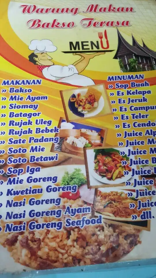 Gambar Makanan Bakso Terasa & Rujak Muaro Padang 8