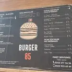 Burger 85'nin yemek ve ambiyans fotoğrafları 2