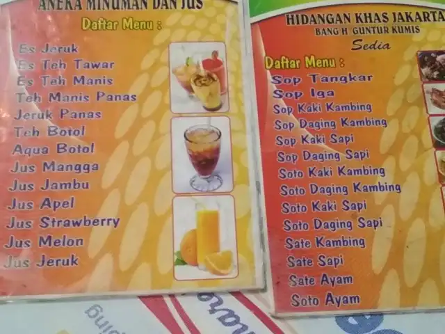 Gambar Makanan Sop & Sate Bang Haji Guntur Kumis 2