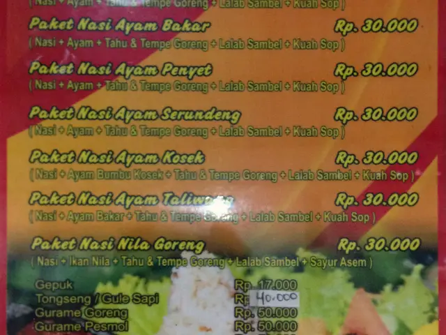 Gambar Makanan Bakul Bandung Kuliner 1