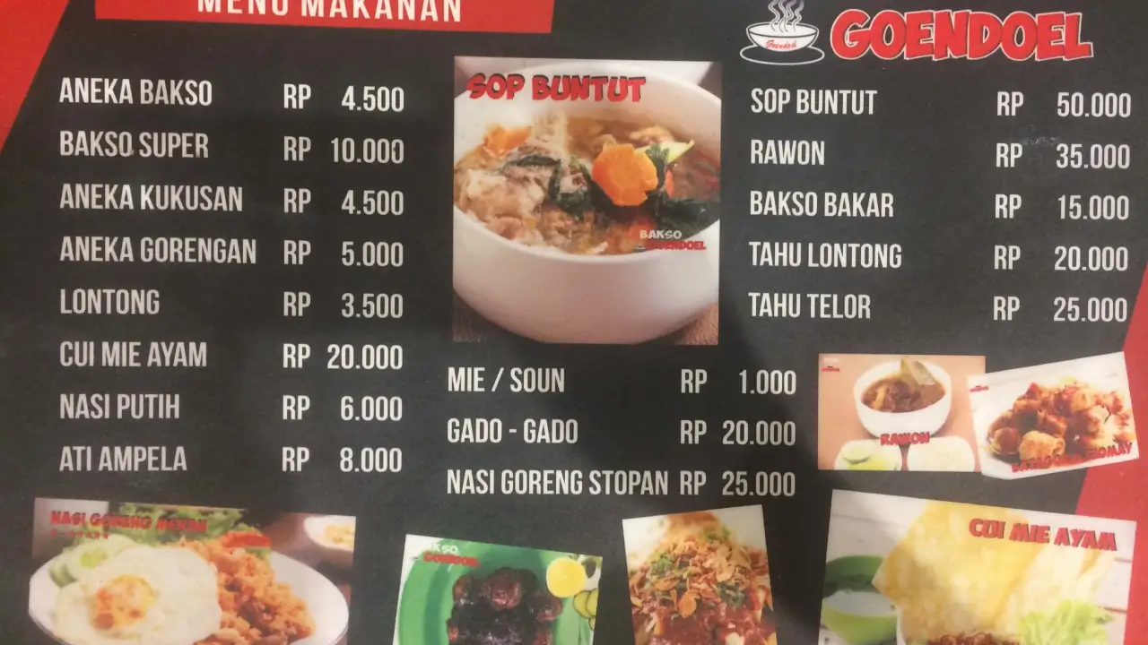 Bakso Malang Goendoel