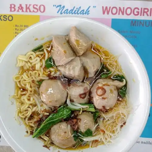 Gambar Makanan Bakso NADILLAH wonogiri, Hotel Pinangsia 19