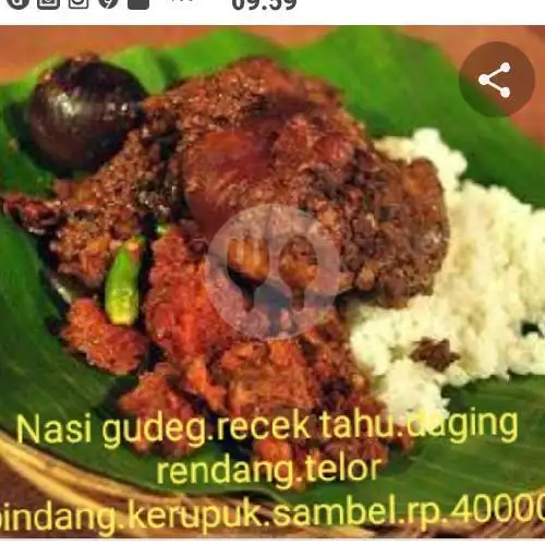 Gambar Makanan Nasi Gudeg & Nasi Kuning Bu Dewi, Kebon Jeruk 3