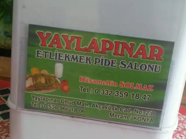 Yaylapınar Etliekmek ve Pide Fırını'nin yemek ve ambiyans fotoğrafları 2