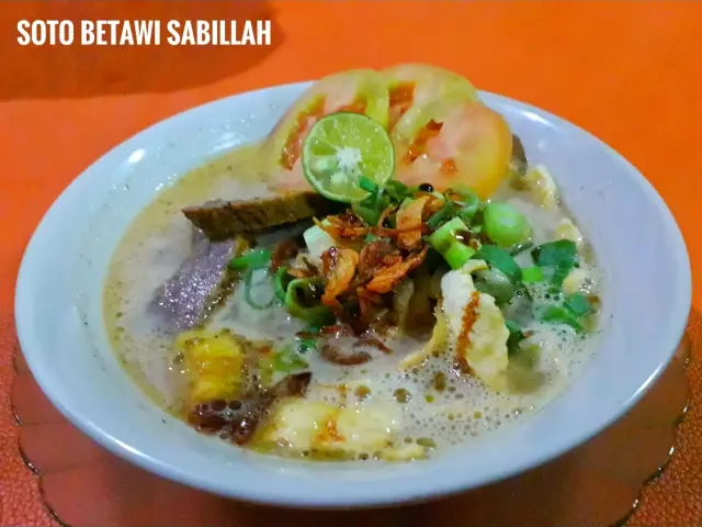 Soto Betawi Sabillah