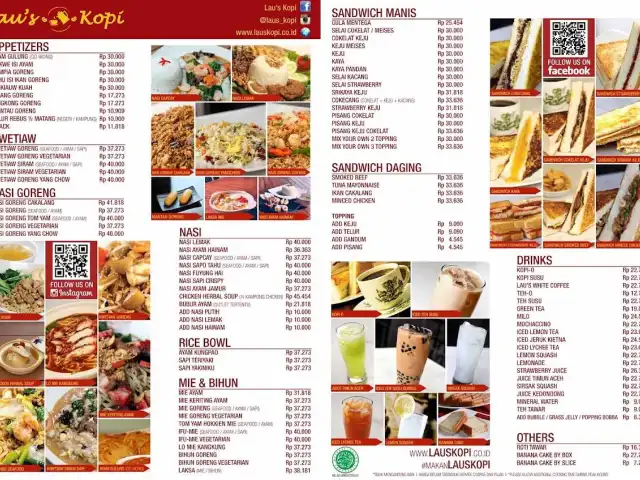 Gambar Makanan Lau's Kopi Taman Sari 9