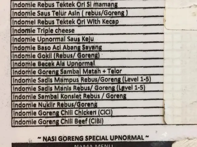 Gambar Makanan WarunkUpNormal-HotelIbisBudgetJakartaCikini 15