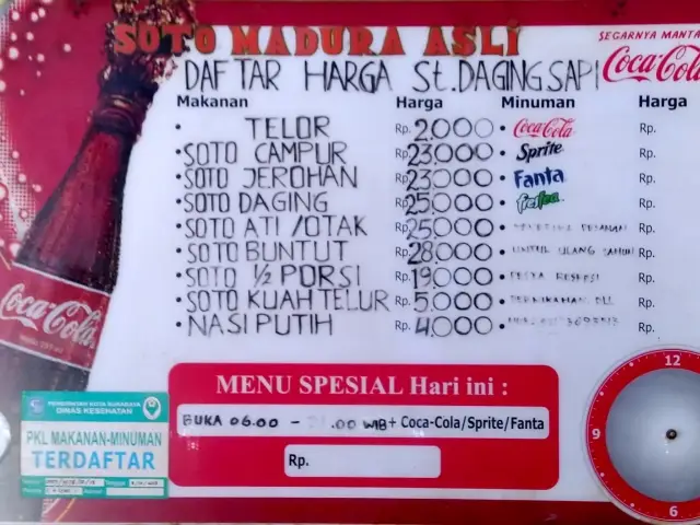 Gambar Makanan Warung Soto H. Syafik 3