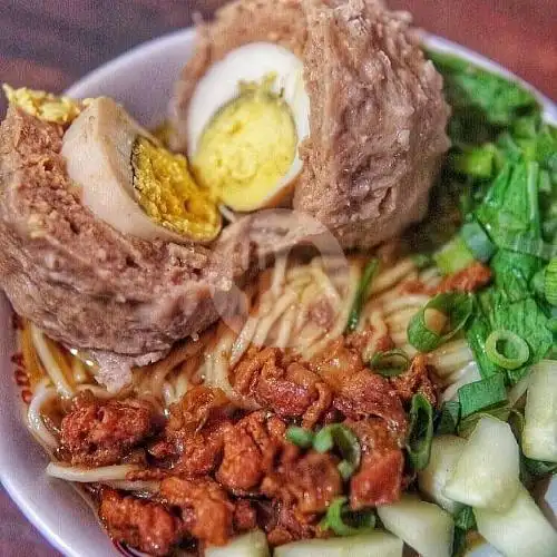 Gambar Makanan Mie Ayam Bakso & Ayam Geprek Kaki Lima, Foodcourt Kanyua Tangah Sawah 3