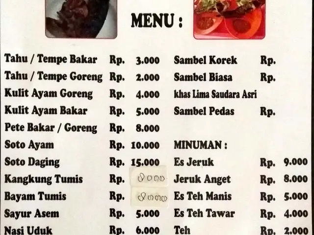 Gambar Makanan Lima Saudara Asri 2