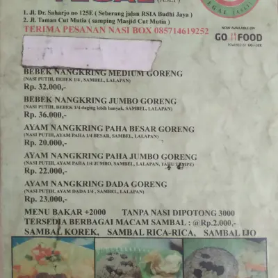 Warung Nasi Bebek Nangkring Tegal (Asli)
