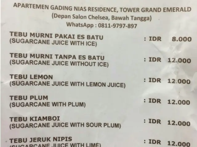 Gambar Makanan Tebu Tebu 2