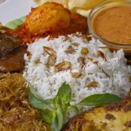 Gambar Makanan Nasi Uduk Malam Mama Dhiyas, Bintara 11