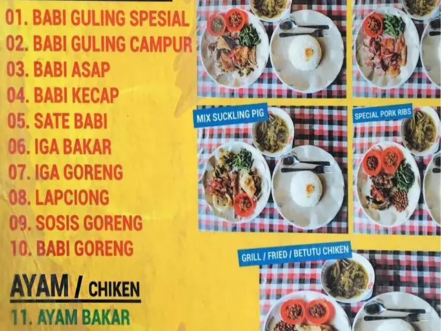 Gambar Makanan Warung Bakas Babi Guling Klungkung 1