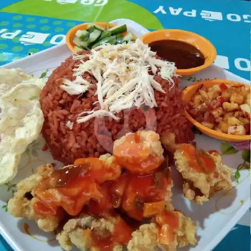 Gambar Makanan Nasi Goreng Merah Sari & Ayam Geprek, Jalan Radial 15