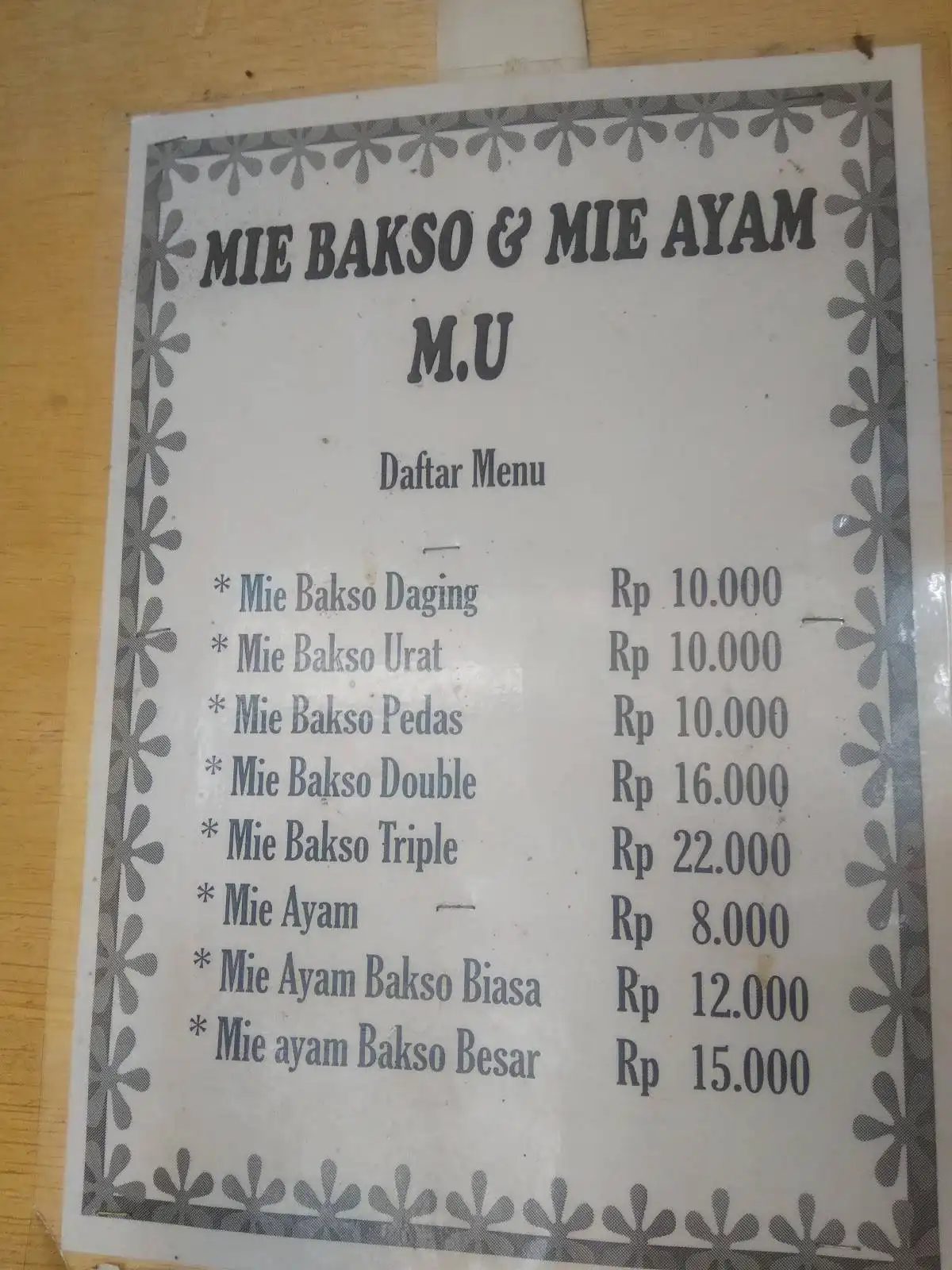 Mie Baso Bogor MU(mang Ujang)