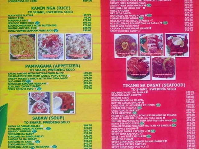 Ka Rey Seafood Sa Kubo Restaurant Food Photo 1