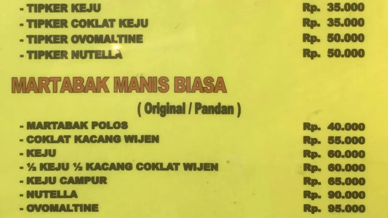 Martabak 777 Sinar Bulan