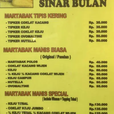 Martabak 777 Sinar Bulan