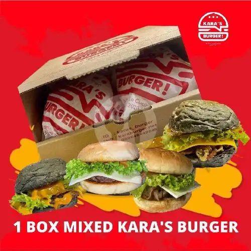 Gambar Makanan Kara's Burger Cab GM, Gambir 13