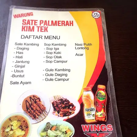 Gambar Makanan Sate Palmerah Kim Tek 11