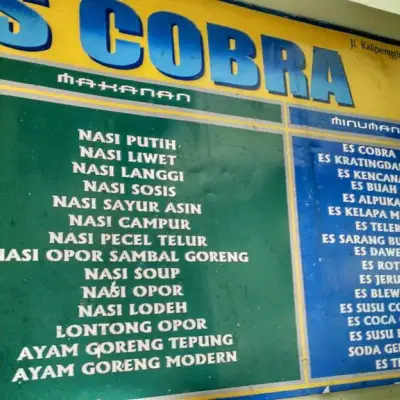 Es Cobra Nasi Liwet