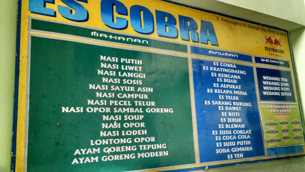 Es Cobra Nasi Liwet