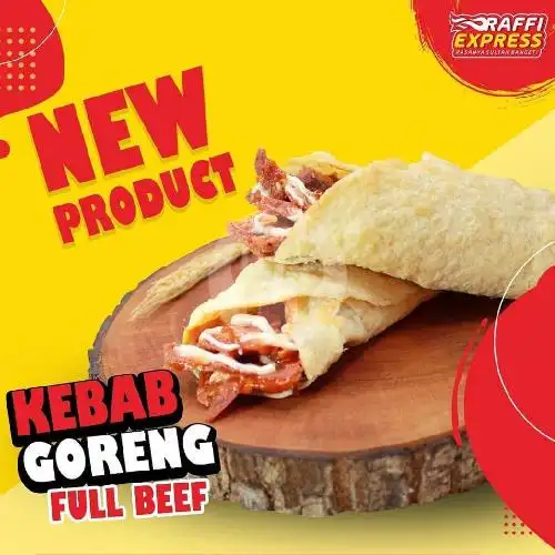 Gambar Makanan Kebab Raffi Express, Cempaka Putih 2