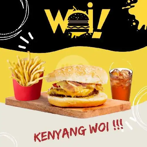 Gambar Makanan Burger Woi, Cideng 3